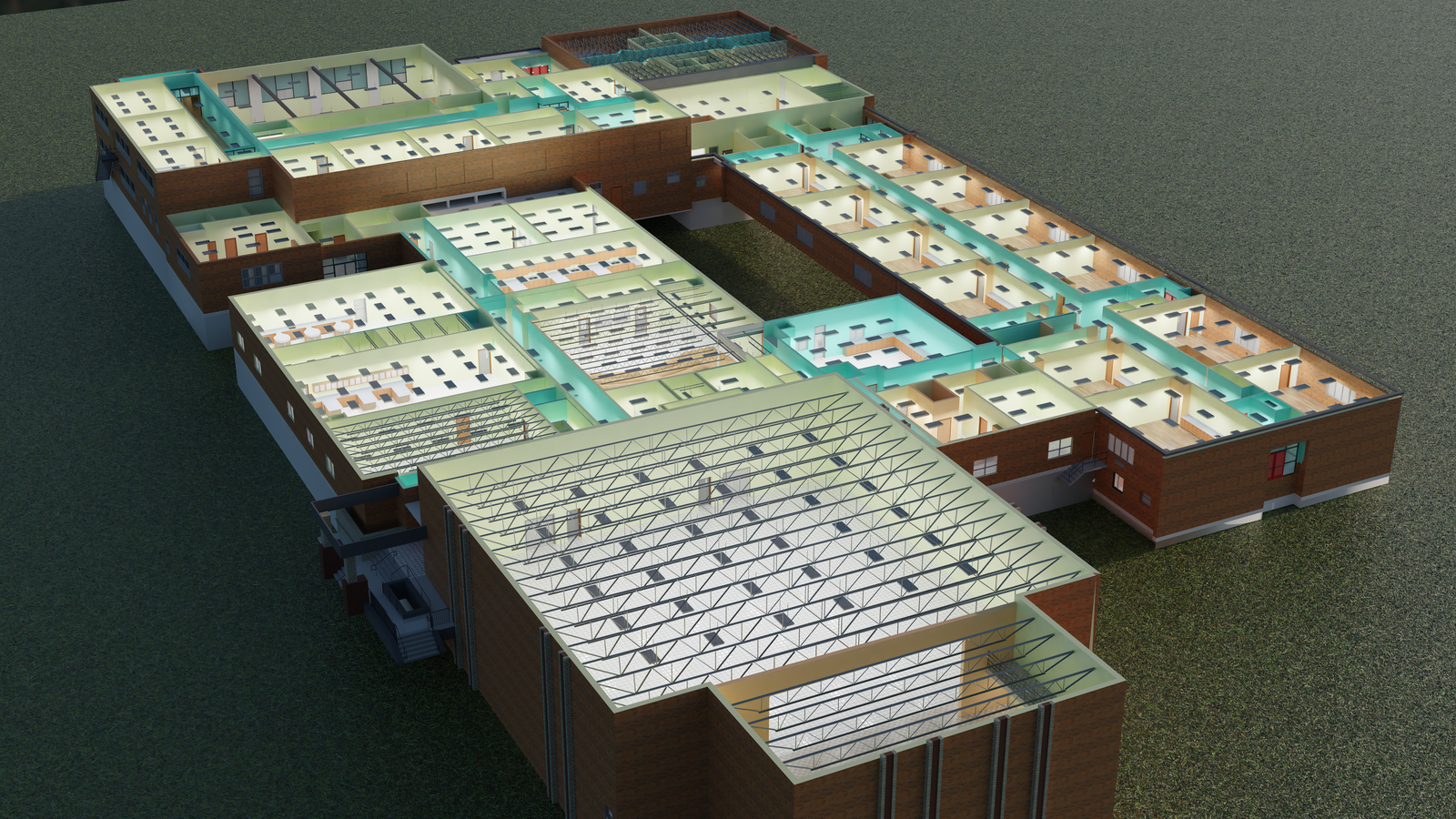Rebar Detailing & Mechanical Layout Coordination