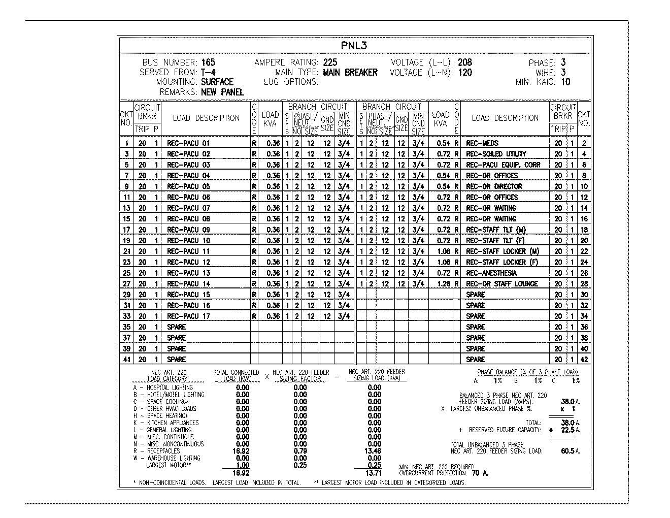 System Sizing & Mechanical Engineering Calculations