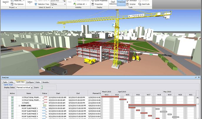 4D/5D Schedule Phasing & COBie Data Integration